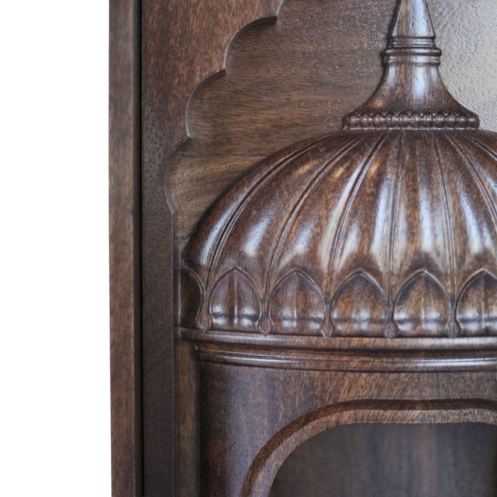 Wall-Mounted Mandir (Wooden)