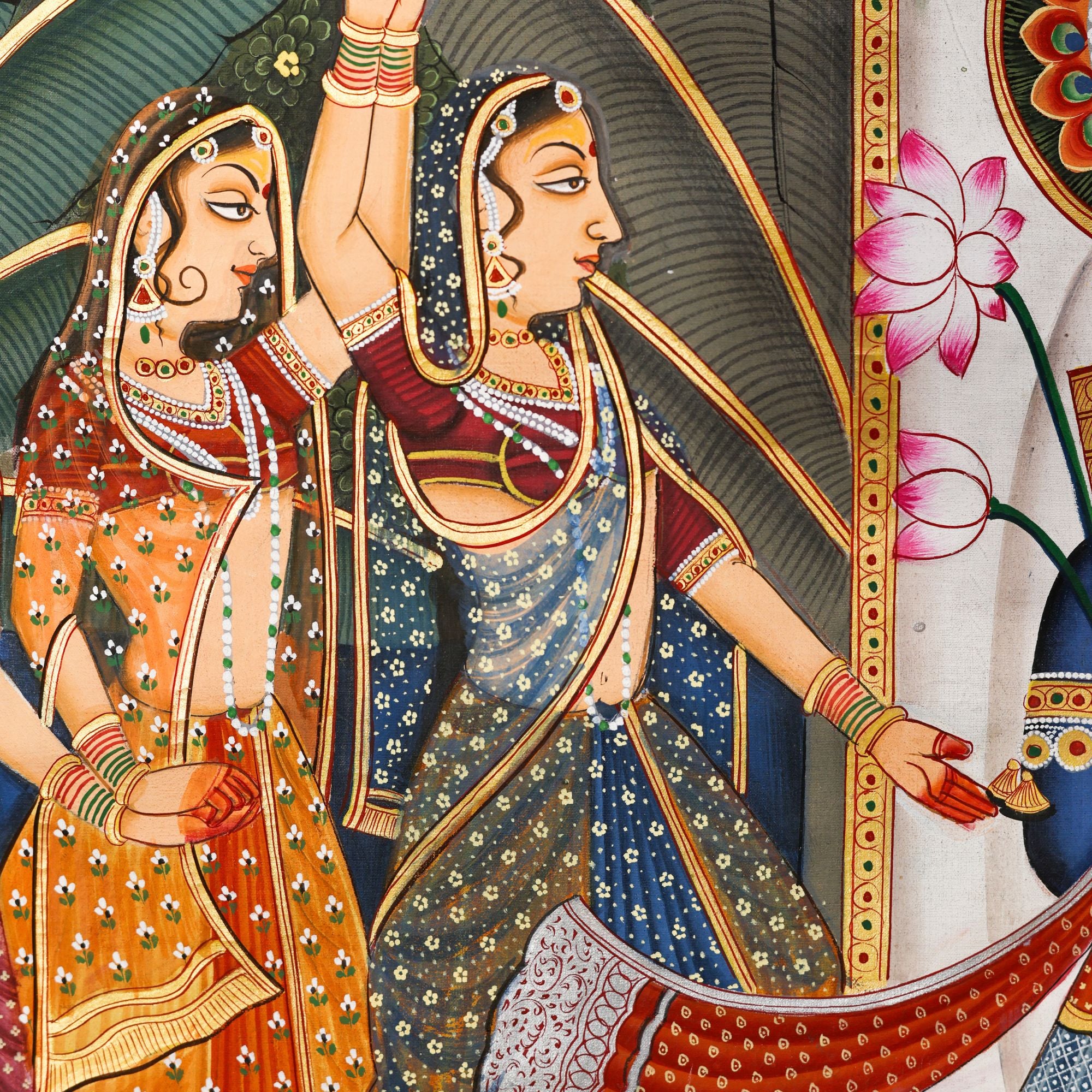 Shrinathji Raas Darshan Pichwai – Divine Celebration of Grace