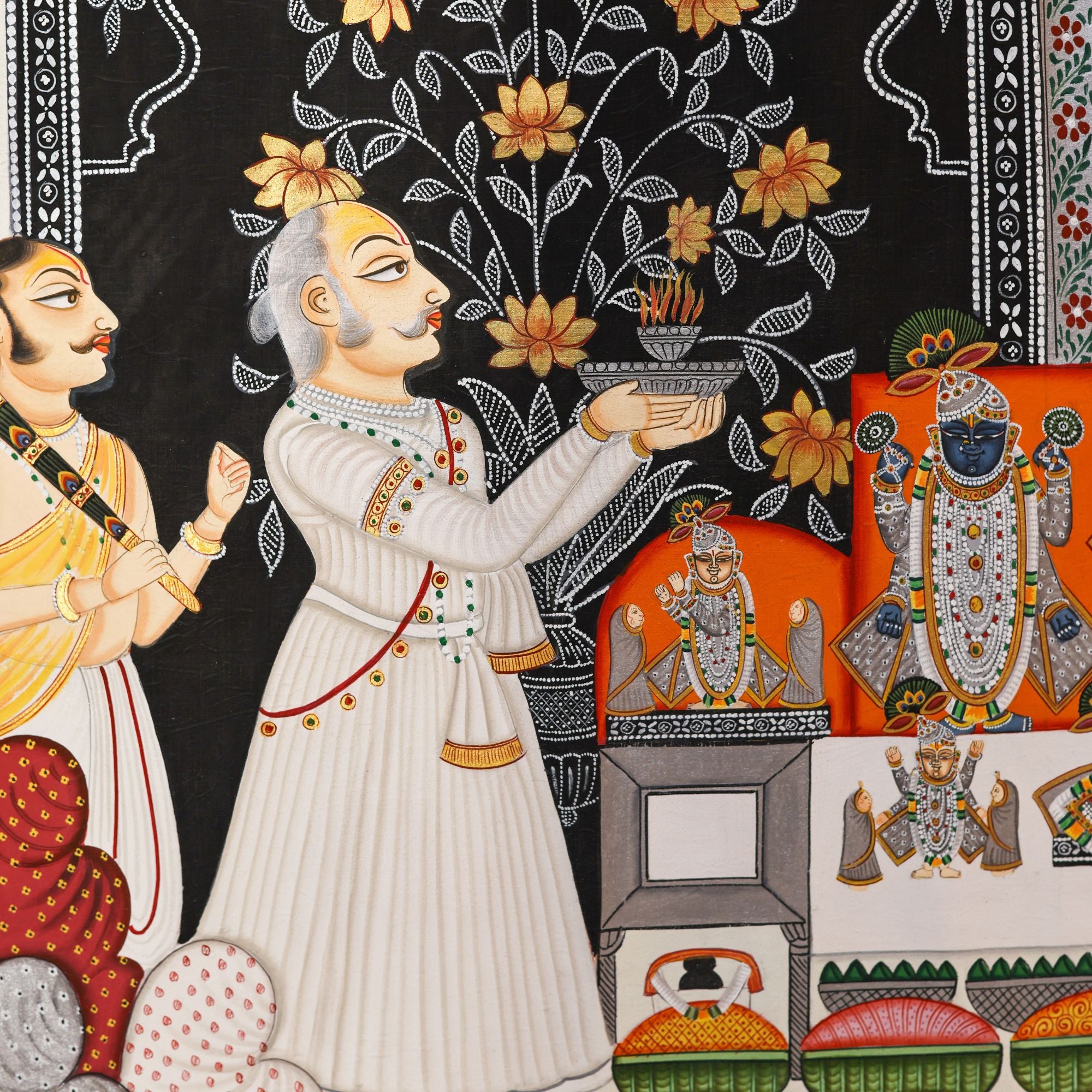 Shrinathji Annakut Darshan Pichwai – Divine Offering of Abundance