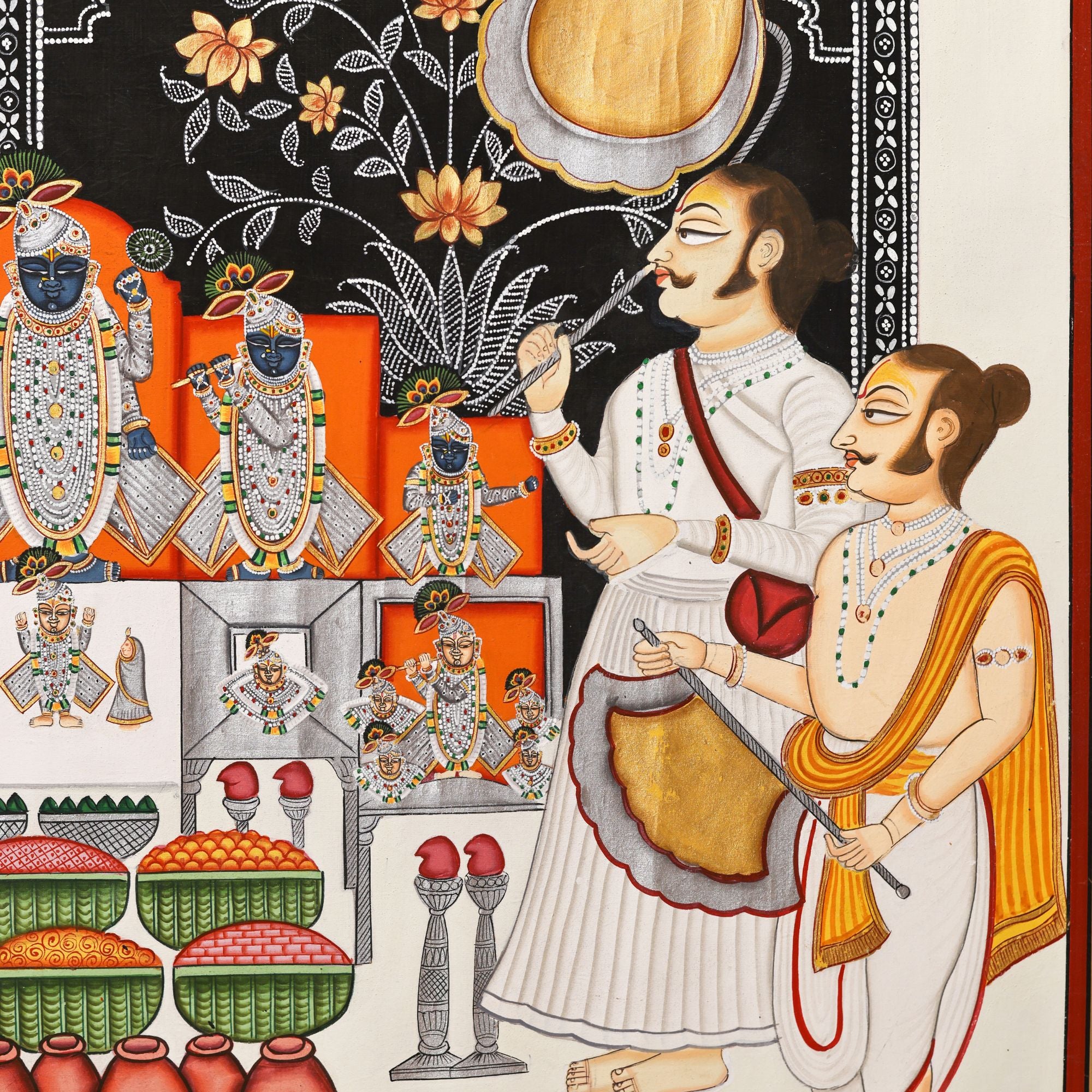 Shrinathji Annakut Darshan Pichwai – Divine Offering of Abundance