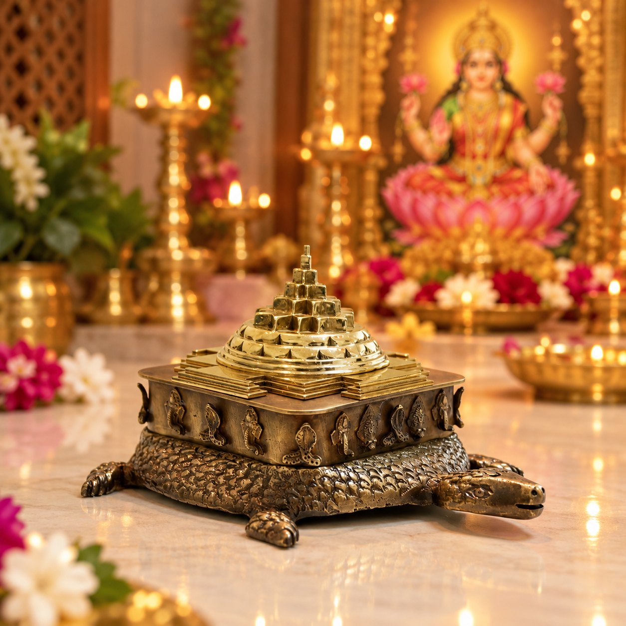 small shree yantra for wealth
